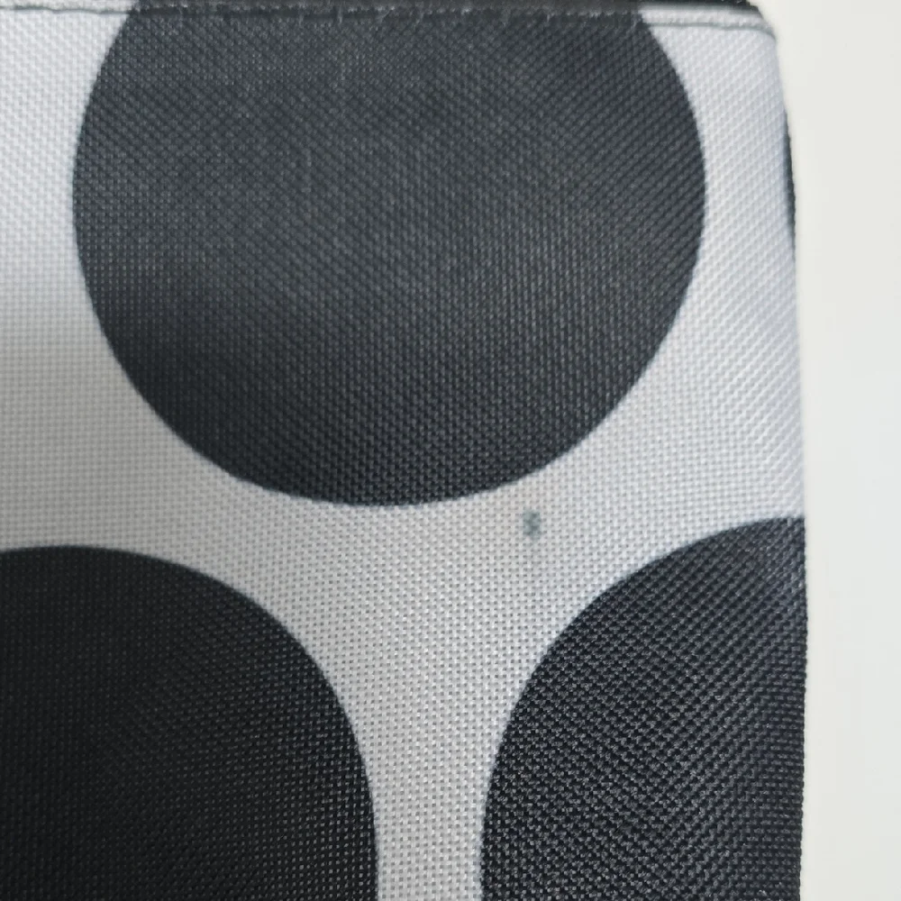 Discounted - Blemish - Black & White Polka Dot Clutch